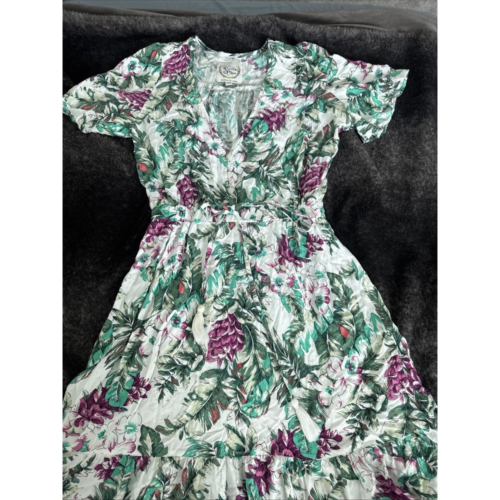 Women's Size XS‎ Floral Maxi Dress By Anthropologie Sunday Mi Amor